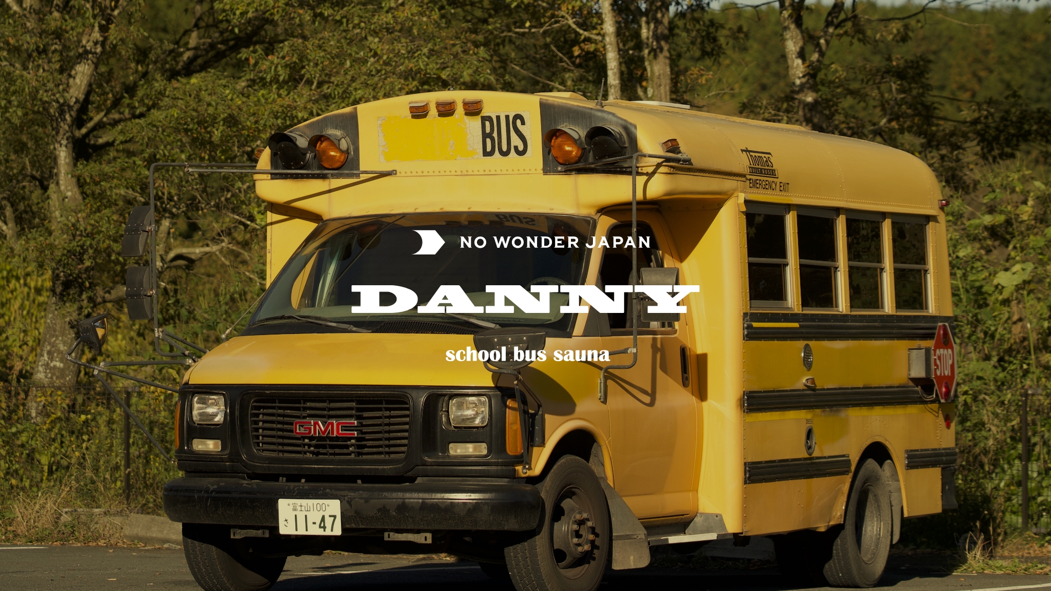 DANNY school bus sauna